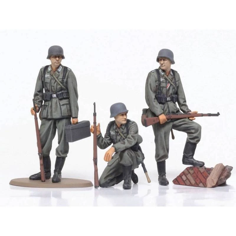 Wwii Wehrmacht Set Di Fanteria Tamiya 1/48 : 10 Figurine Dettagliate M - Immagine 3 di 4
