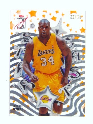 2025 Topps Signature Shaquille O'Neal Gold (RAW)