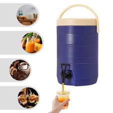 15L Stainless Steel Insulated Beverage Dispenser for Party, Container with Spout