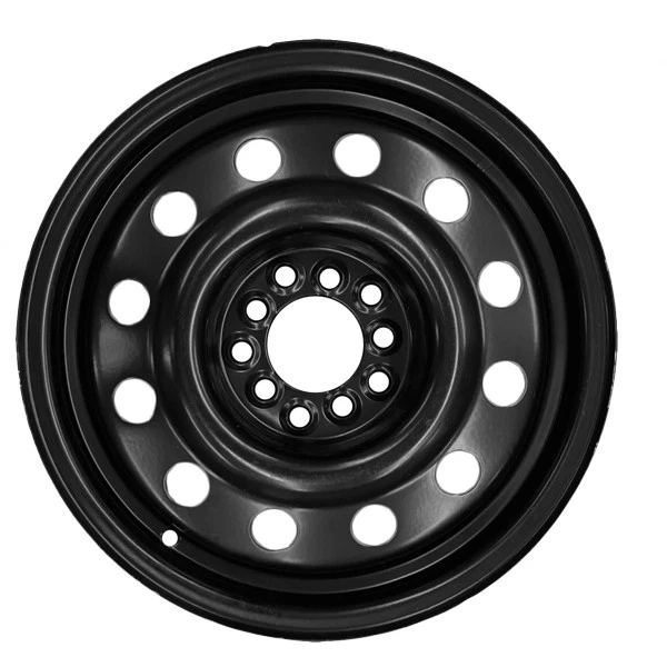 (Set of 4) Pacer 83B FWD Mod 17x7 5x100/5x115 +41mm Black Wheels Rims 17" Inch Foto 4 de 4