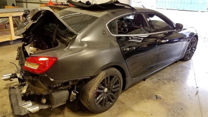 15 2015 MASERATI QUATTROPORTE SQ4 OEM 19" FRONT WHEEL RIM BLACK 