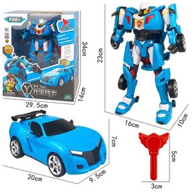 Tobot Galaxy R X Y Transforming Convert Car to Robot Action Figure Toy Boy Gifts