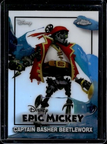 2026 Topps Disney Neon Captain Basher Beetleworx Epic Mickey #EM-9