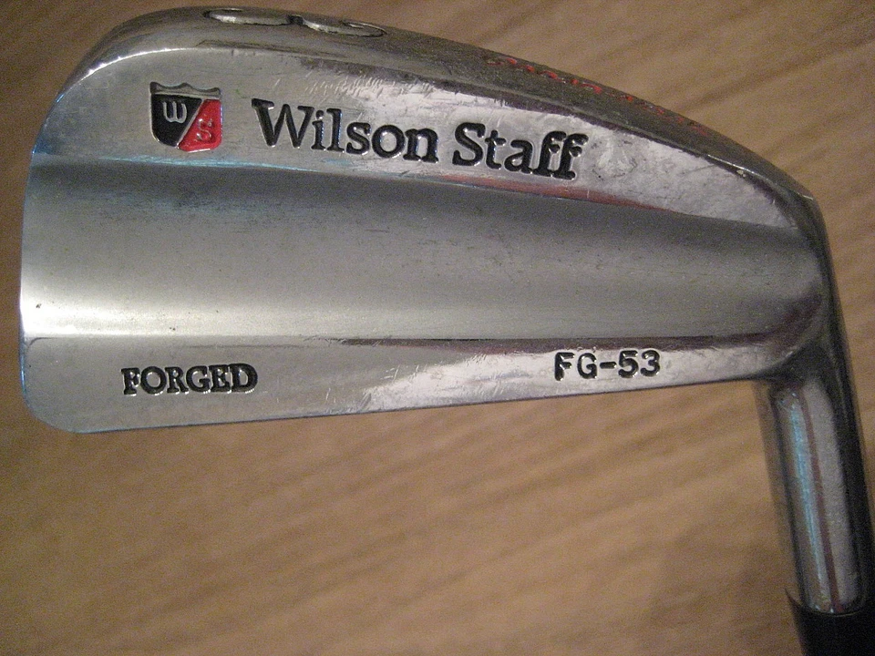 Wilson Staff FG-53 Forged Goose Neck Irons (3-PW Missing #4 Iron) Regular Flex - Image 3 of 4