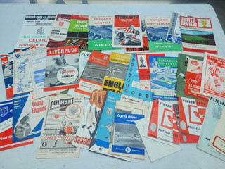 Collection Various 1960's Football Programmes x 51