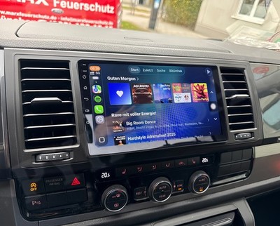 Für VW T6 Transporter Multivan Android 14 Carplay Autoradio WIFI GPS-Navi BT 64G