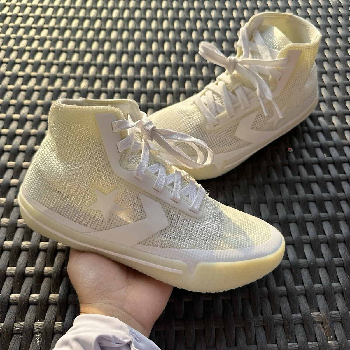 【レア】コンバース　オールスタープロBB 27cm Converse All Star Pro BB Triple White for Sale | Authenticity