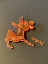 Vintage 1962 Zoo Piks Orange Donkey Toy Made in USA Rare