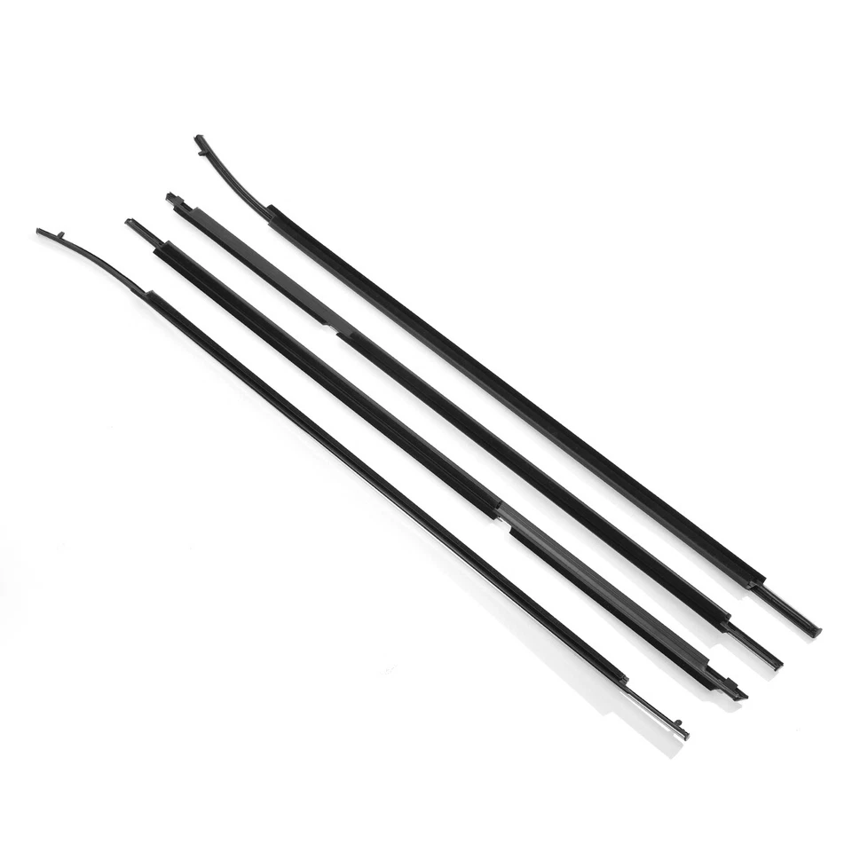 Para Toyota Camry 2012-2014 Puerta de coche Ventana lateral Moldura Cinturón Resistente para el clima Foto 3 de 4