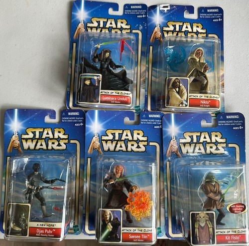 Star Wars Attack Clones New Hope Nikto Kit Djas Saesee Kit Figures