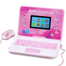 Kids Laptop, Educational Color Screen Laptop with 48 Learning Modes, Laptop f...