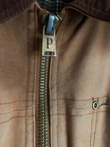 Pendleton Jacket  2XLT Zip Up Dry Goods Whiskey Brown Thrashed Canvas Chore - Bild 12 von 21
