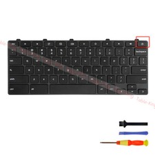 US Keyboard for Dell Chromebook 3100 3400 5190 0D2DT Not fit 5190 2in1 version 