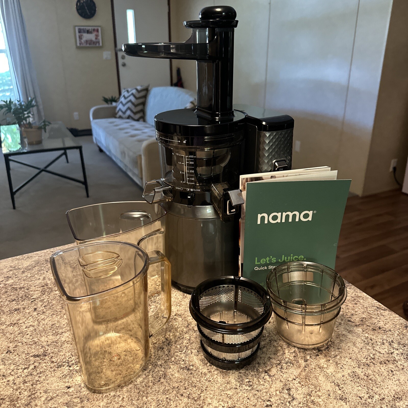 Nama J1 Cold Press Juicer Vitality 5800 Mint Condition All Originally