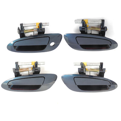 UPGRADED Outer Outside Exterior Door Handle Set 4pcs For 2002-2006 NISSAN ALTIMA