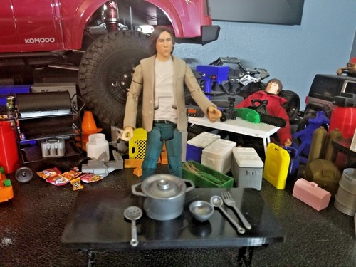 RC 1/10 Scale Camping Pots Pans Frying Utensils Kitchen Rock Crawler Accessory - Picture 14 of 14