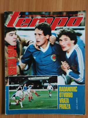 Sportmagazin TEMPO 931 Fußball Ljubomir Radanovic Jugoslawien 1983 | eBay