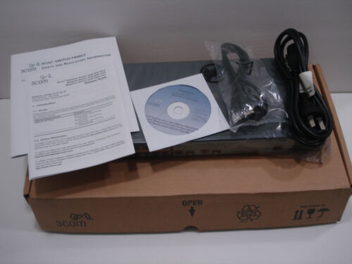 3COM Baseline Switch 2226-SFP Plus 3CBLSF26 P/N 10016470 New Open Box - Picture 8 of 15