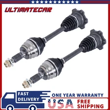 4WD Front CV Axle Shaft For Chevy Silverado GMC Sierra 1500 Tahoe Yukon 6-Lug