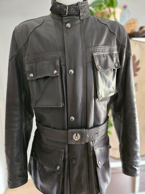 Belstaff  1098 $ Limited Edition TT Zero Racing Trialmaster Pro Jacket  Size XXL