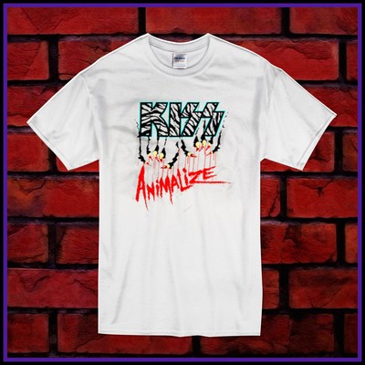 kiss animalize t shirt