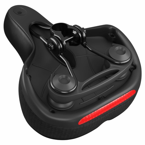 Fahrradsattel Cityrad Sattel ergonomisch Fahrradsitz Memory Schaum Fahrrad Sitz - Bild 3 von 15