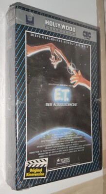 VHS NEU OVP E.T. Der Außerirdische verschweißt SEALED NEW CIC Video Universal 