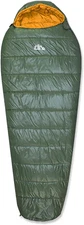 iClimb 3M Thinsulate Insulation Mummy Sleeping Bag with Medium, Green 