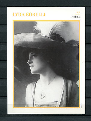 Starkarte Lyda Borelli - Italien 1915  Stummfilmzeit   (ST5)