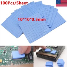 Sourcingmap Pad Termico In Silicone 400x205x0.5mm Per CPU GPU Dissipatore - Foglio Tagliabile Riutilizzabile - 2