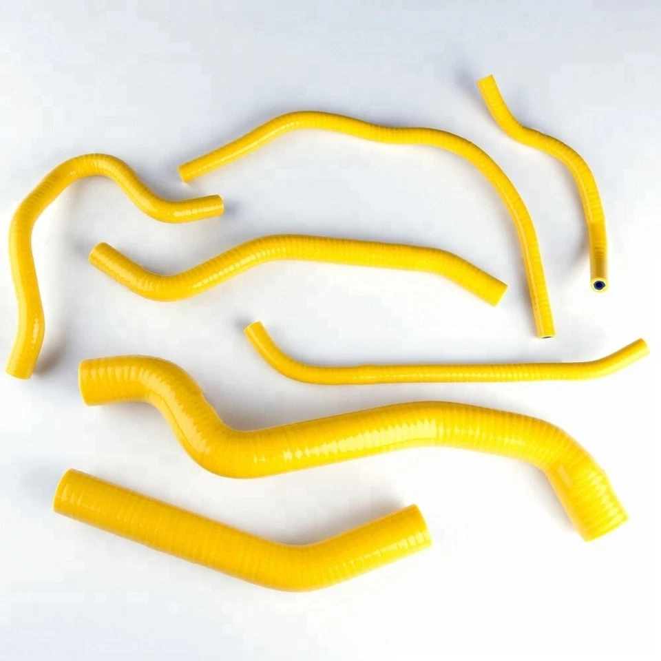 Yellow For Yamaha FZ1 FZ-1 2006 07 08 09 2010 Silicone Radiator Coolant Hose - Изображение 2 из 4