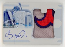 Bobby Dalbec 2021 National Treasures Auto Rookie Printing Plate Patch Card 1/1