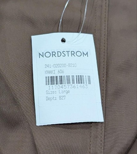 $795 Mens Dries Van Noten "Rankles" Oversized Coat Khaki Large - Picture 7 of 7