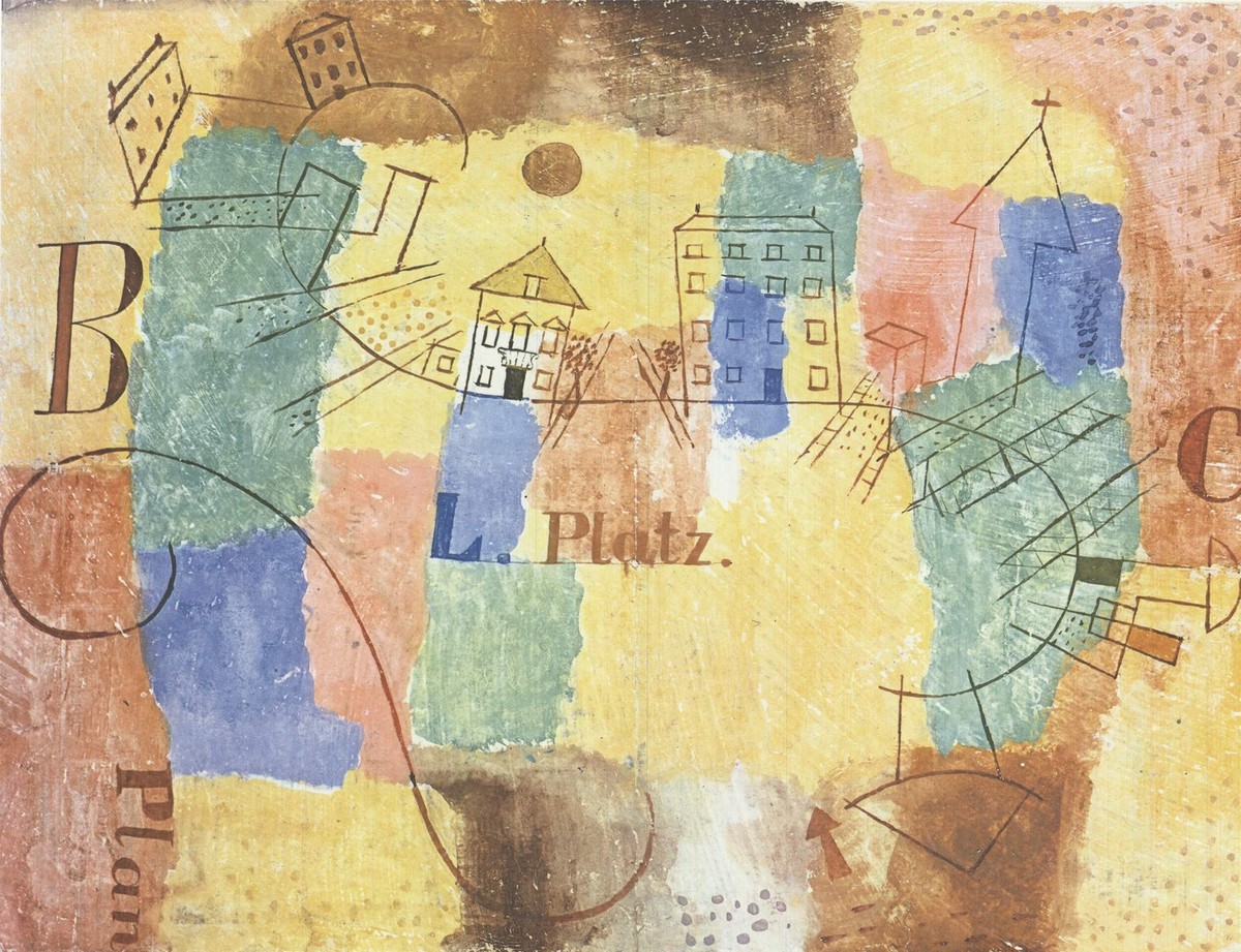 PAUL KLEE The L-Square Under Construction 15.75