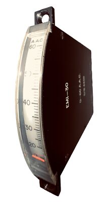 EMI-30-0-60AAC Overhauled Ammeter FAA  8130-3 Tag