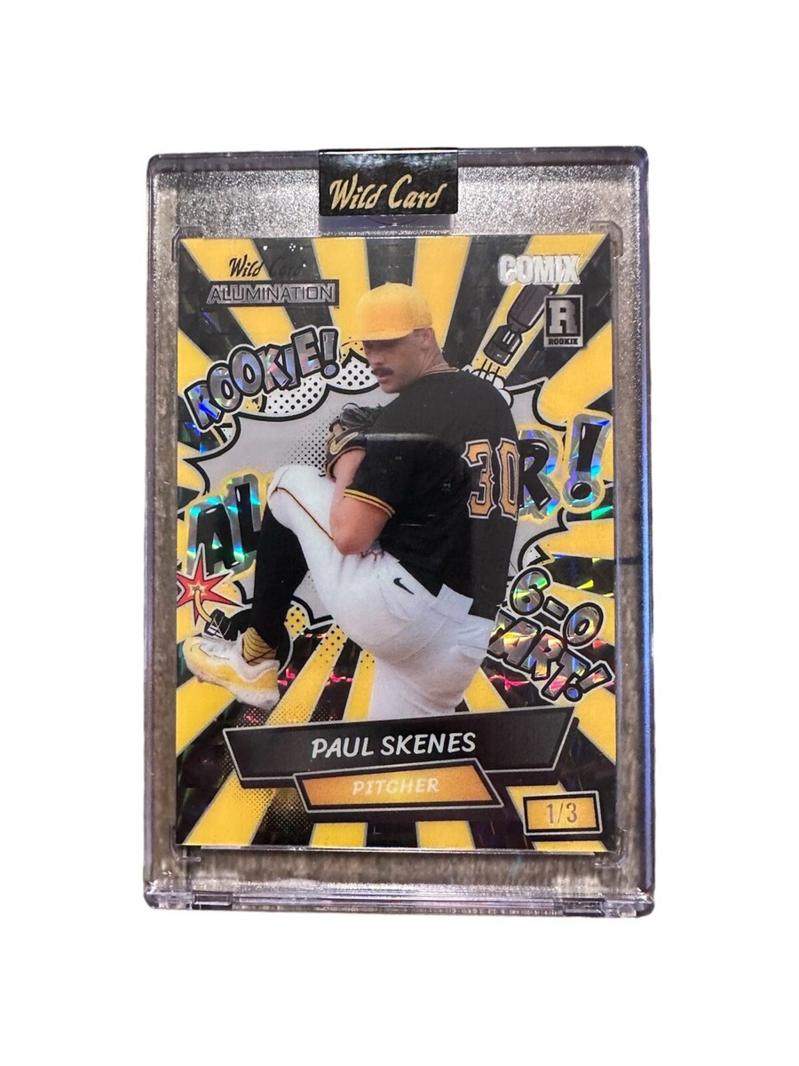Wild Card Comix Paul Skenes 1/3 Rookie Card Rookie All-Star Wild Card Comix Paul Skenes 1/3 Rookie Card Rookie All-Star