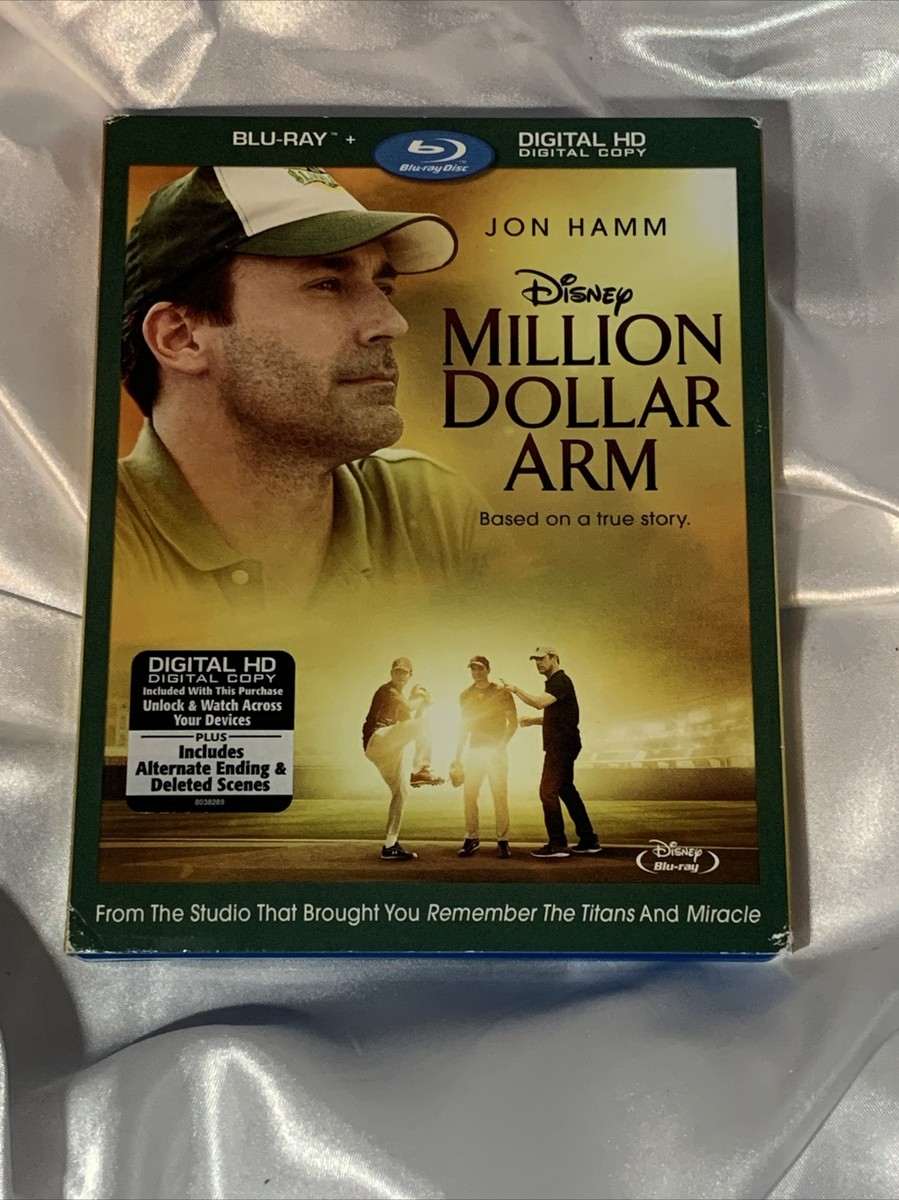 Million Dollar Arm Blu-ray Disc, 2014