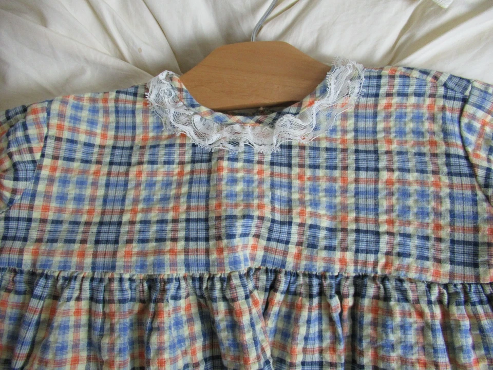 Vestido Vintage Blu Pony ❤️Niñas Talla 4 Foto 3 de 4