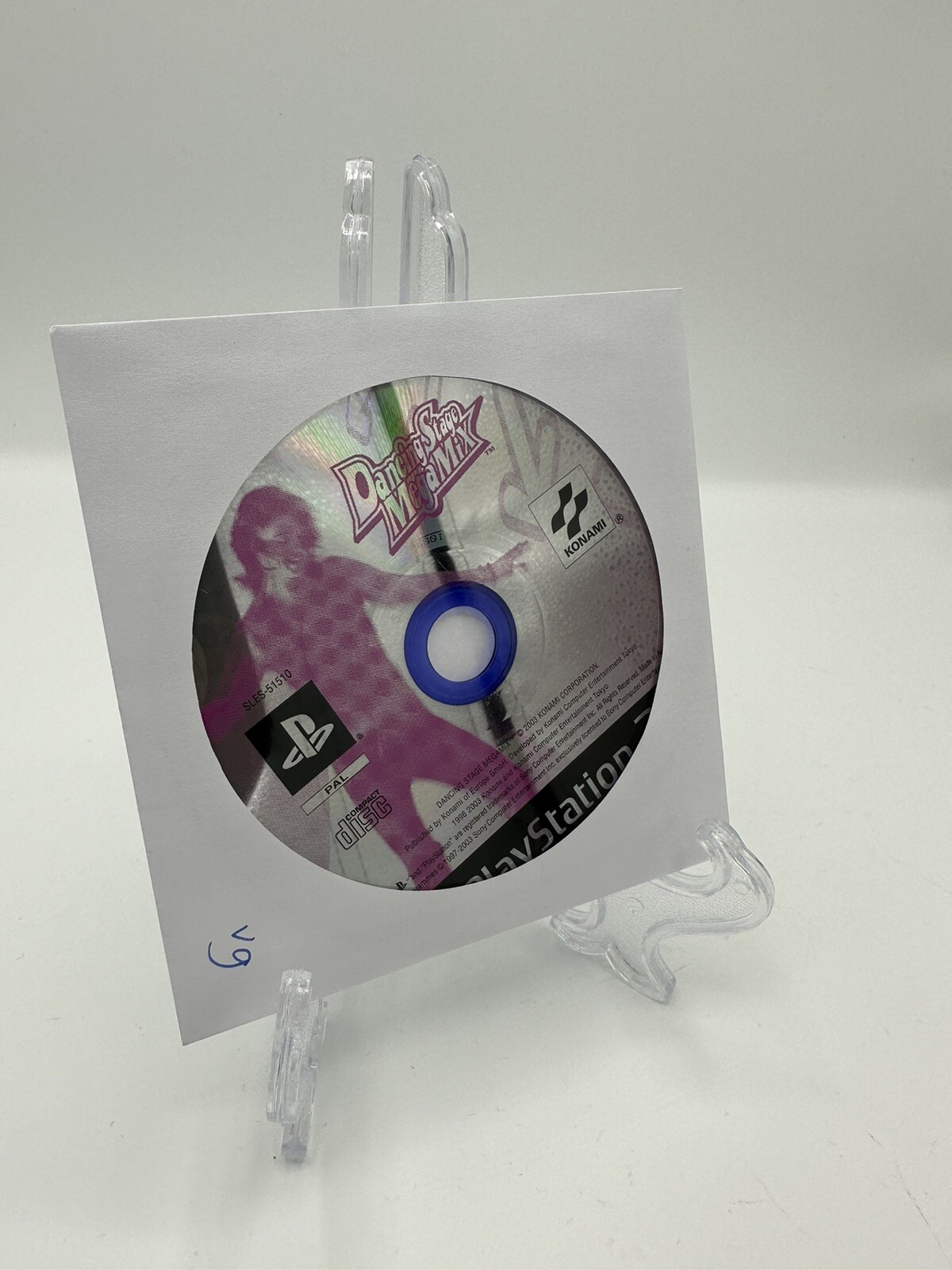 Dancing Stage MegaMix (PS2) - Disc Only
