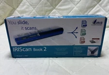 IRIScan Book 2 Scanner For Windows And Mac W/ SD Card and USB Cable
