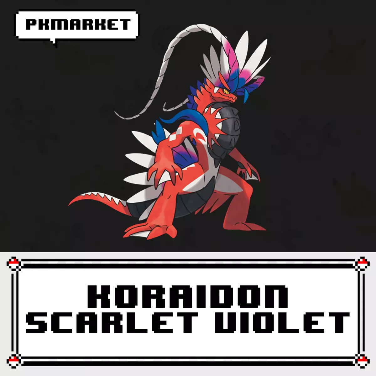 6IV MIRAIDON + KORAIDON 2 PACK, POKEMON SCARLET & VIOLET