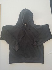 Ladies Hoodie Unbranded Size M Pockets Long Sleeve Black 29833