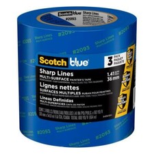 ScotchBlue 1.41 in. W X 60 yd L Blue Medium Strength Painter's Tape