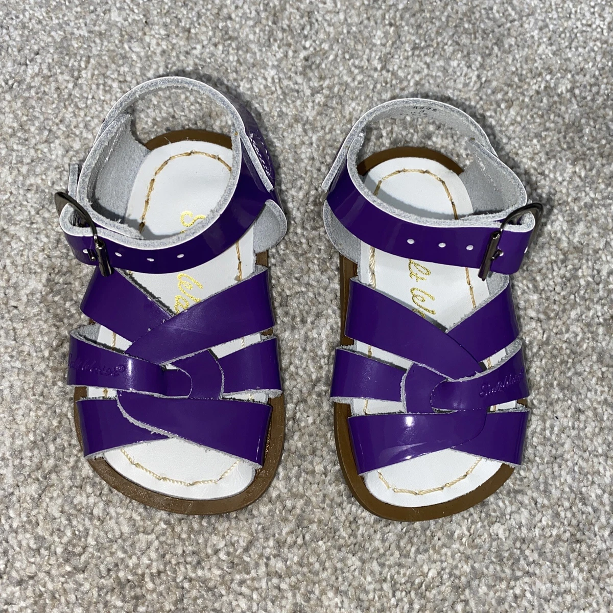 Purple salt sale water sandals