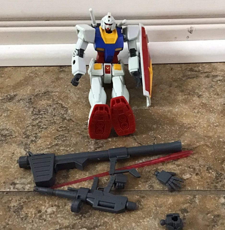 Boneco de ação Gundam RX-78GP01 (primeira versão) Bandai Mobile Suit MSIA MIA - Imagem 3 de 3