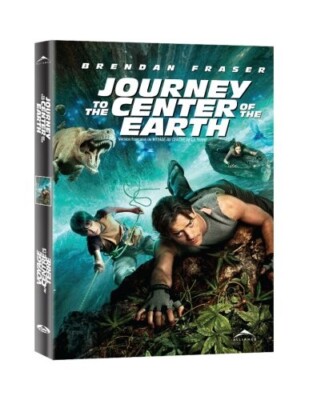 Journey to the Center of Earth 3D Full Frame, Widescreen 4 Pair 3D Glasses Incl.