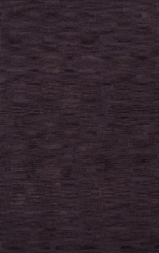 Purple Blocks Squares Rectangles Boxes Transitional Area Rug Patchwork DV6 - Image 2 of 2