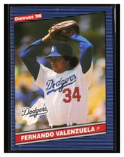 1986 Donruss #215 Fernando Valenzuela