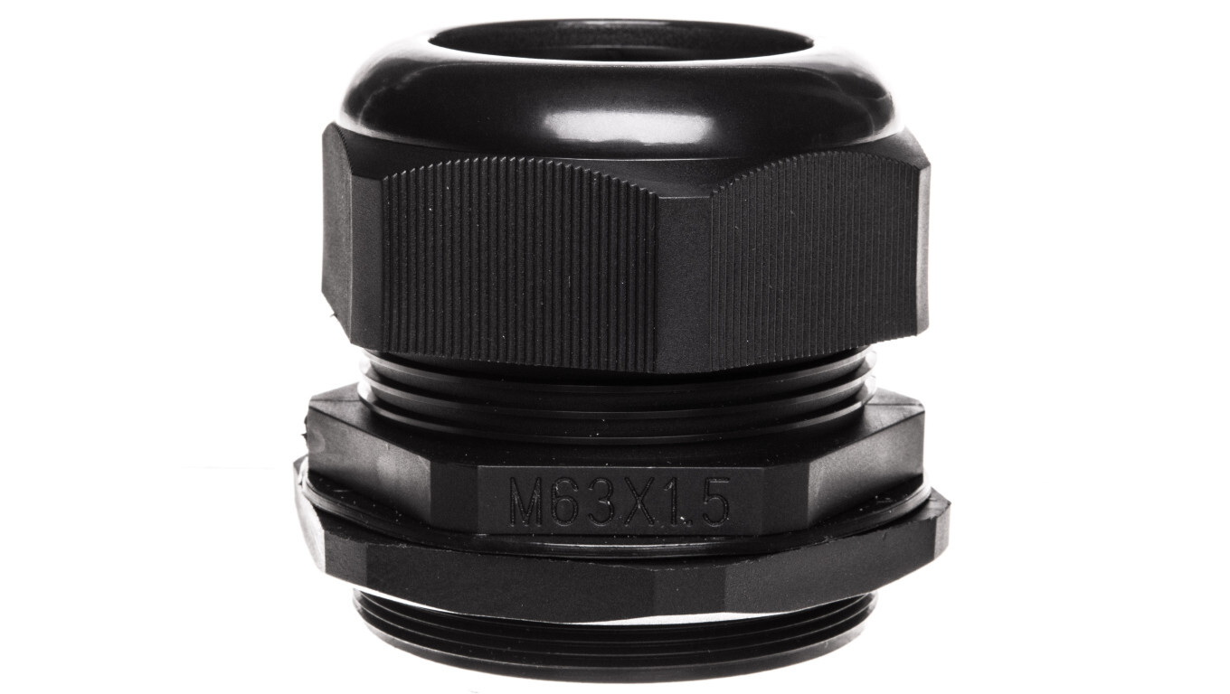 Polyamide cable gland M63 IP68 DP-EN 63 HM BK black E03DK-01040127001 /T2UK