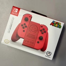 PowerA NS Joy-Con Comfort Grip - Super Mario Red Edition *NIB*